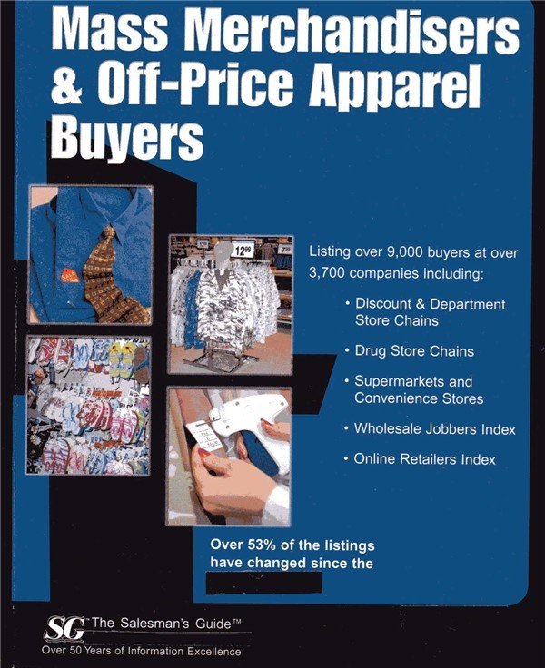 200607 THE APPAREL SALESMAN'S GUIDE TO RETAILERS AND BUYERS IN THE US